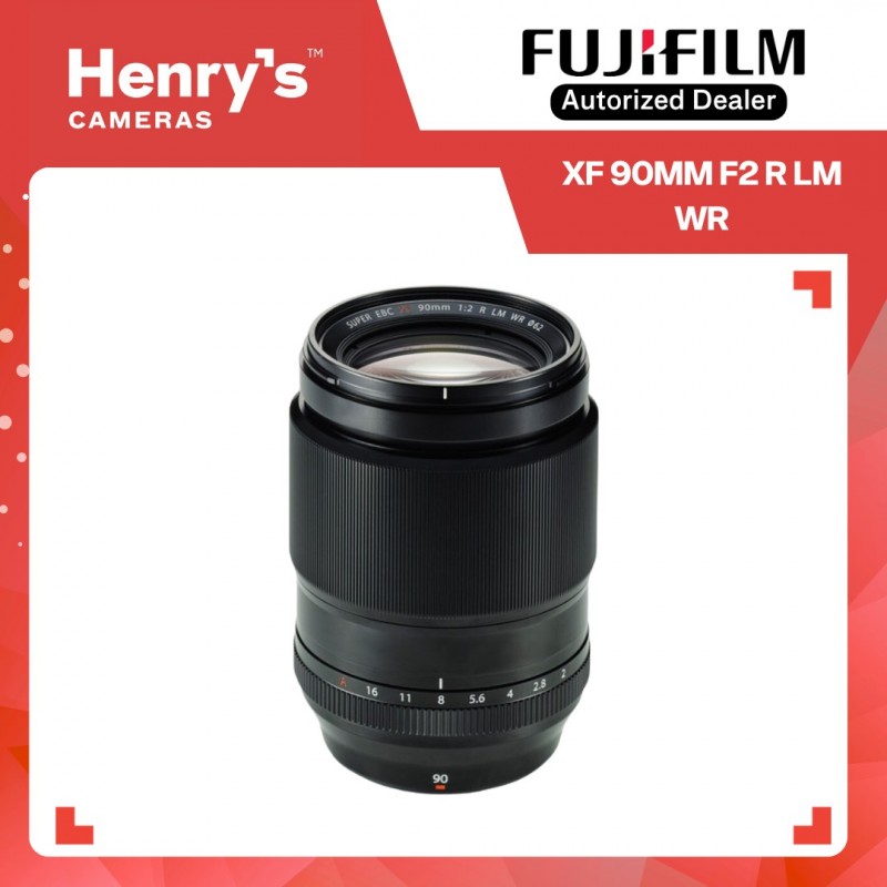 Fujinon XF 90mm F/2 R LM WR